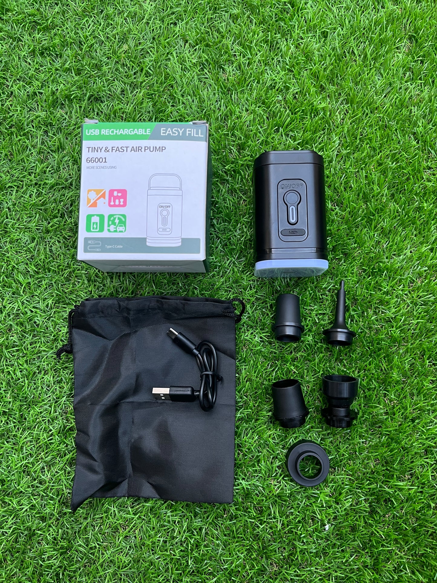 PumpGo - Mini Inflador Eléctrico Portátil